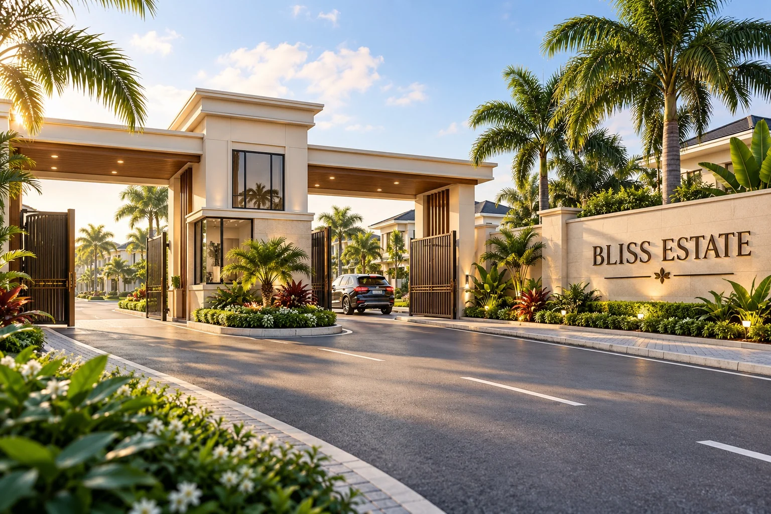 Bliss Estate — illustrative concept