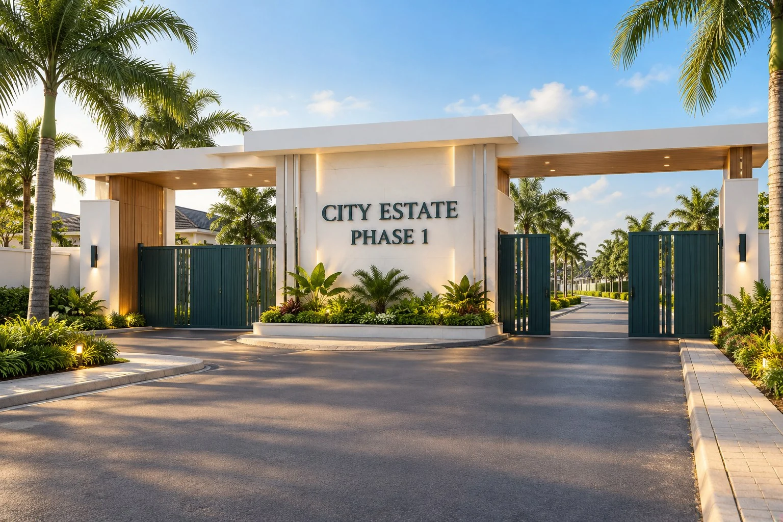 City Estate Phase 1 — illustrative concept