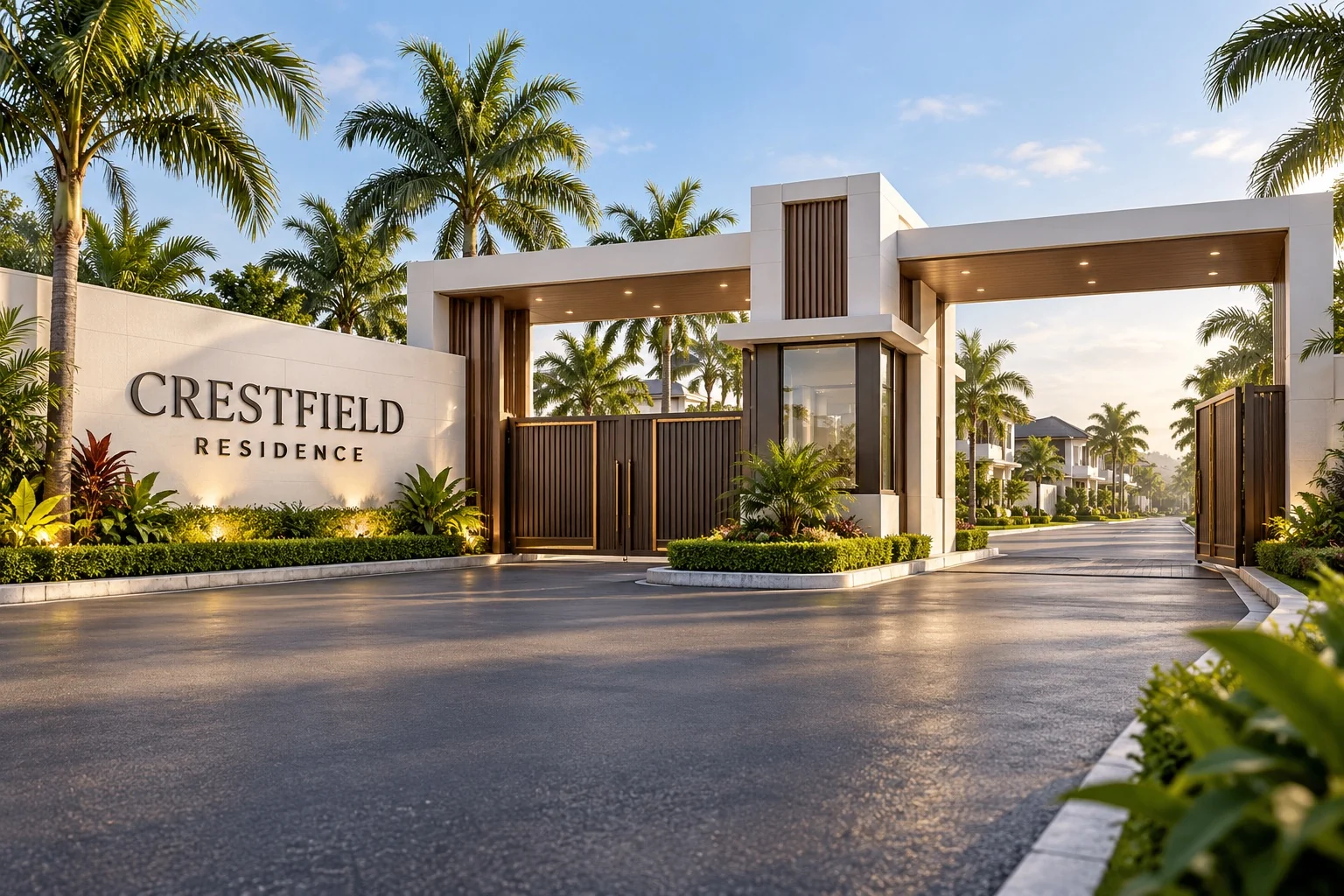 Crestfield Residence — illustrative concept