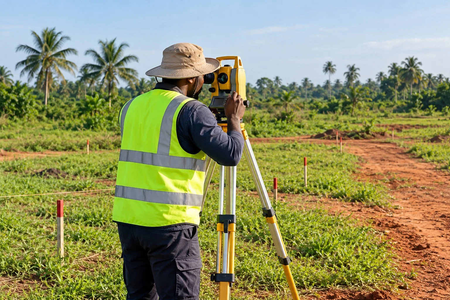 Illustrative land survey in nigeria