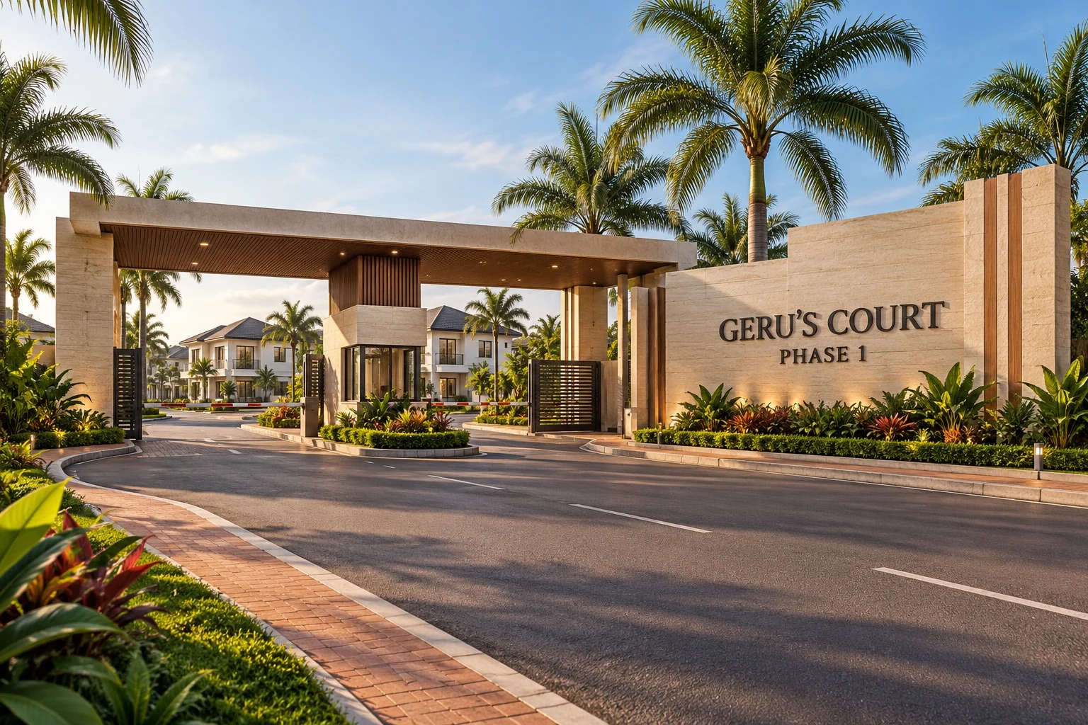 Geru’s Court Phase 1 — illustrative concept