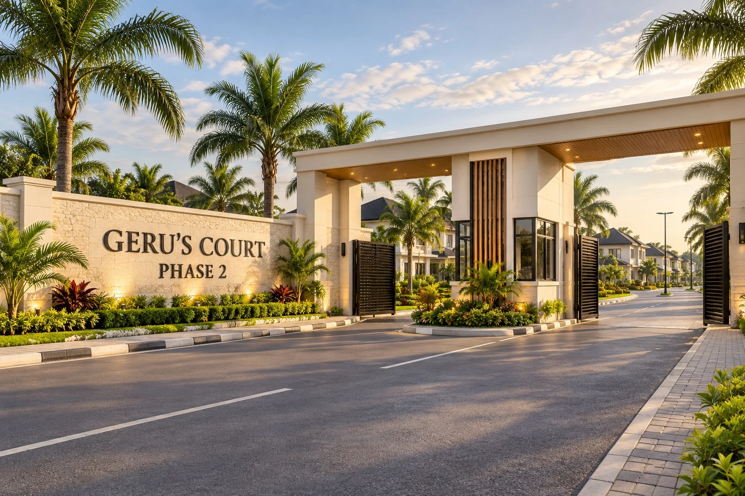 Geru’s Court Phase 2 — illustrative concept