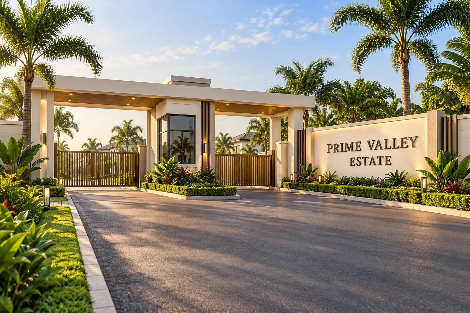 Prime Valley Estate — illustrative concept