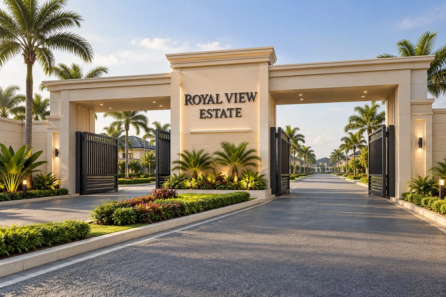 Royal View Estate — illustrative concept
